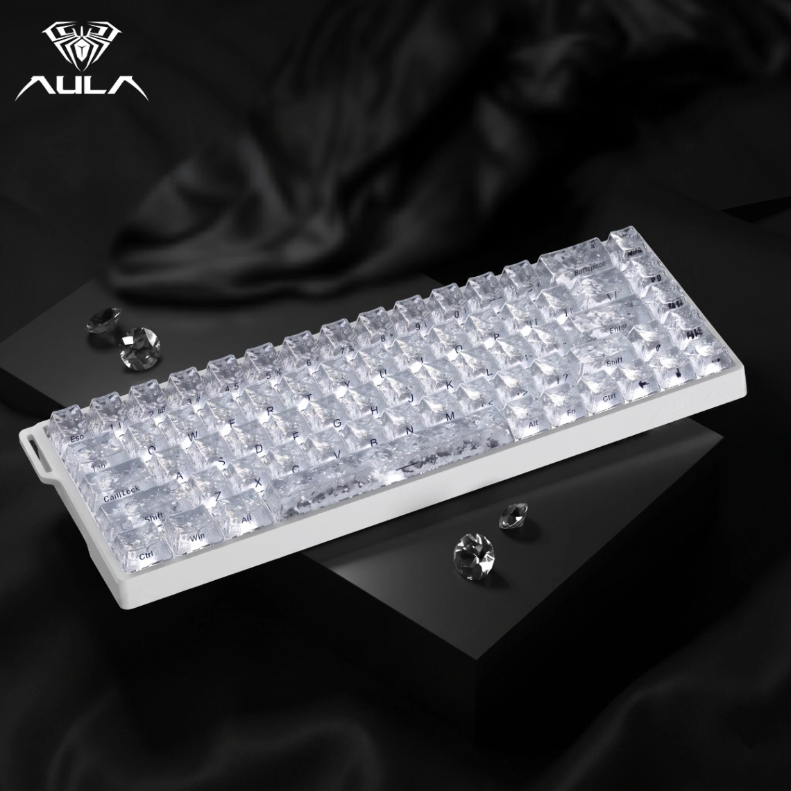 AULA WIN68 HE CRYSTAL WHITE - Image 2