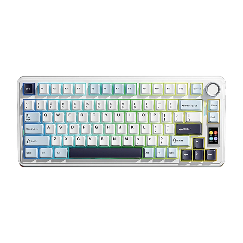 AULA S75 PRO Mechanical Keyboard White - AULA Accessories - Computer Shop Phnom Penh - HengLy Computer Cambodia